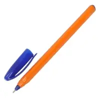 Ручка шариковая ErichKrause U-108 Orange Stick, узел 1.0 мм, чернила синие, супермягкое письмо, длина линии письма 1000 метров