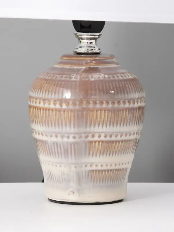 Настольная лампа RISALUX &laquo;Тирел&raquo;, Е14, 40 Вт, 18&times;18&times;30 см, коричневая