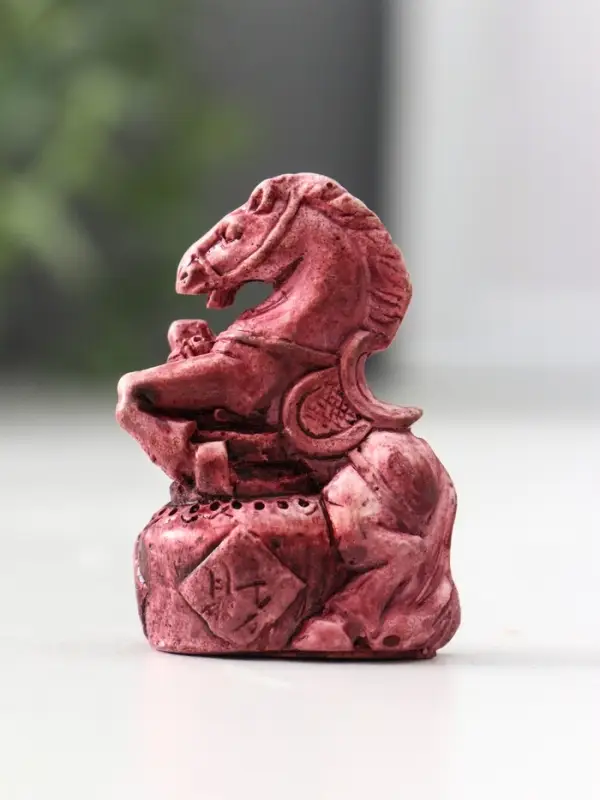 Фигурка «Лошадь на дыбах малая», 2×3×4.5 см, винный Фигурка «Лошадь на дыбах малая», 2×3×4.5 см, винный