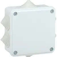 Коробка расп. КМ для о/п 100х100х45мм IP44 6 вв. белая