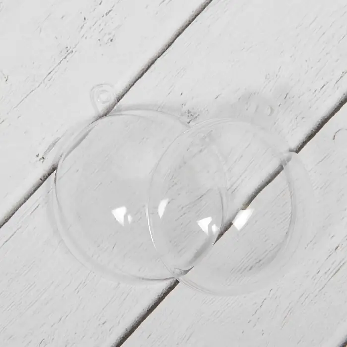 Заготовка - подвеска, раздельные части «Шар», диаметр собранного: 5 см Заготовка - подвеска, раздельные части «Шар», диаметр собранного: 5 см