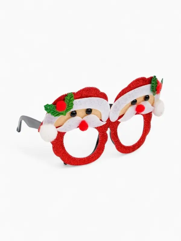 Карнавальные очки «Новогодние» набор 9 штук