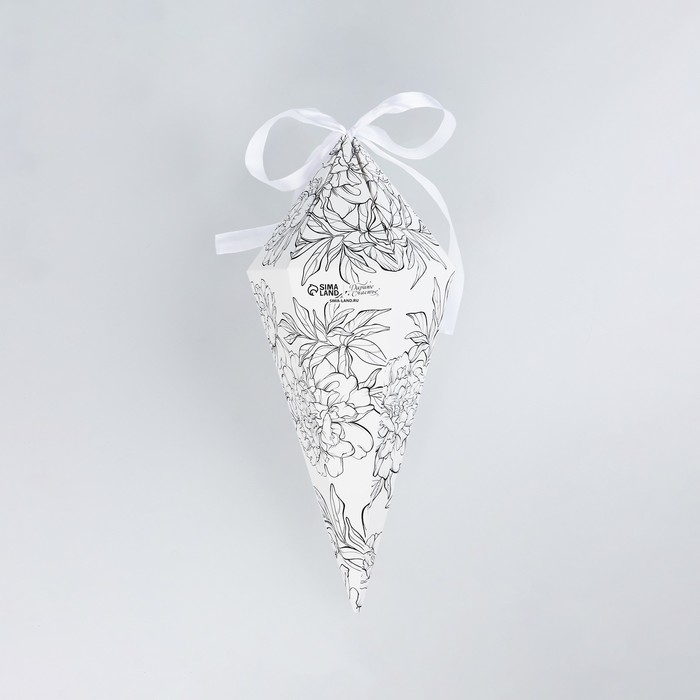 Переноска - шестиугольник для цветов «Контурные цветы», белая, 15 х 35 х 15 см Переноска - шестиугольник для цветов «Контурные цветы», белая, 15 х 35 х 15 см