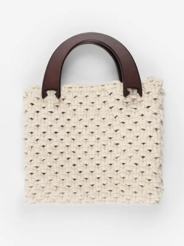 Ручки для сумки деревянные, 11.5&times;17 см, цвет коричневый