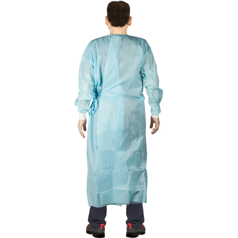 Халат хирург. стер., XL (52-54), Стандарт+, (пл 40,&nbsp;смс) 1шт./уп