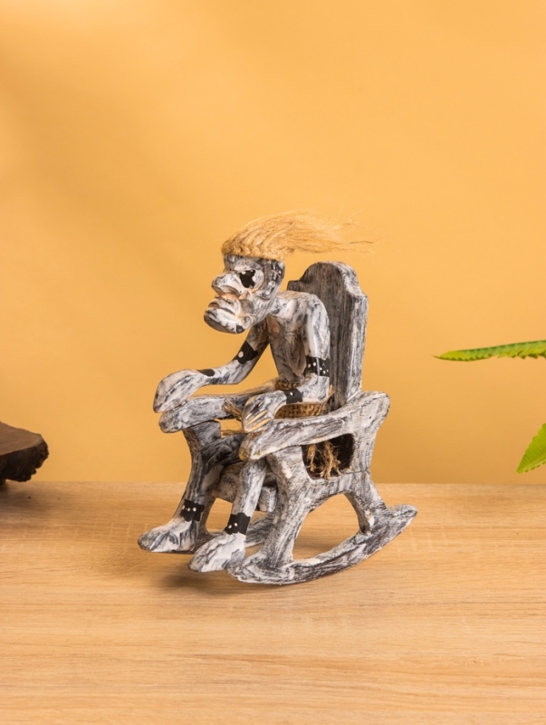 Сувенир «Аборигены старец», 7×14×16 см, дерево Сувенир «Аборигены старец», 7×14×16 см, дерево