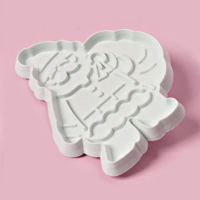 Плунжеры кондитерские Доляна &laquo;Новый год&raquo;, набор 3 шт., пластик, белые