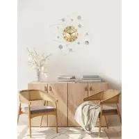 Часы настенные интерьерные &laquo;Носталия&raquo;, серия: Ажур, дискретный ход, d=60 см, циферблат d=22 см, от батарейки 1&times;АА