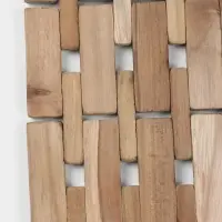 Коврик из тикового дерева, 30&times;20&times;0.7 см