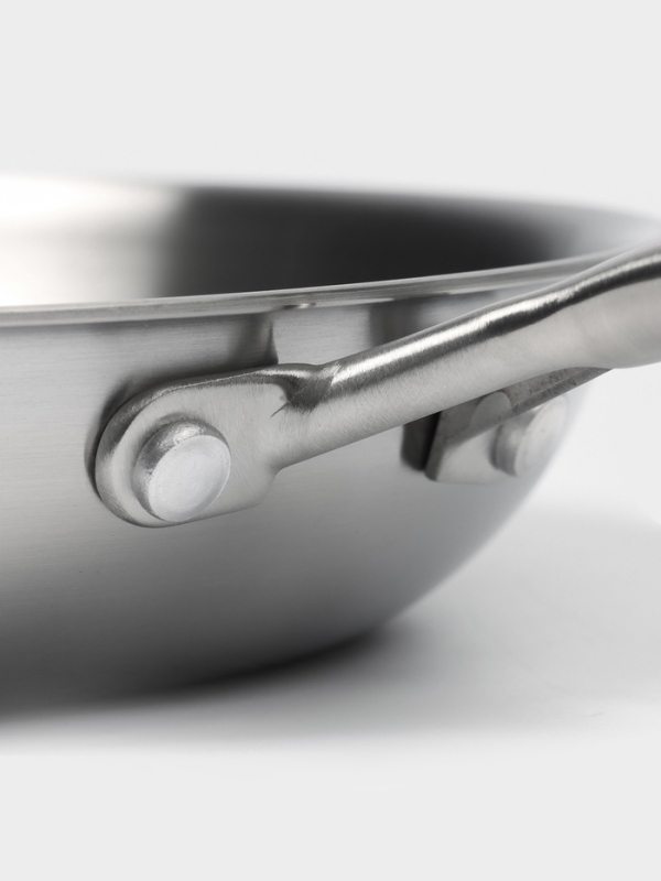 Сковорода 3Ply d=25,5 см, h=5 см, толщина 2,2 мм, индукция Сковорода 3Ply d=25,5 см, h=5 см, толщина 2,2 мм, индукция