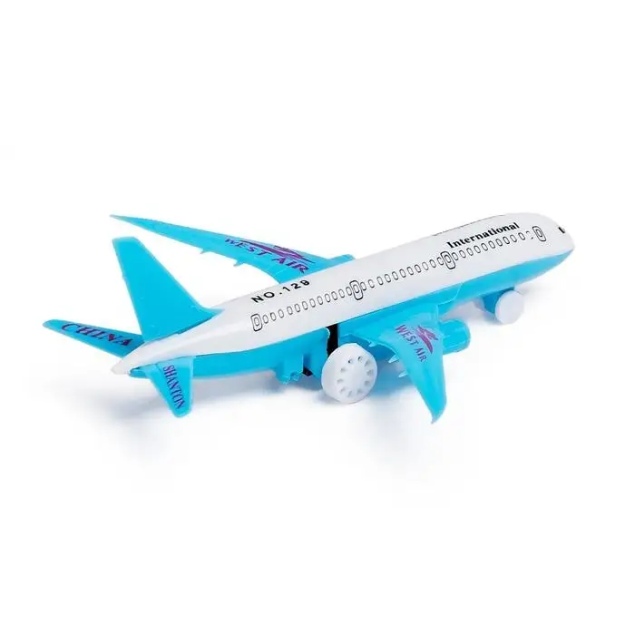 Самолёт детский инерционный «Авиалайнер», цвета МИКС