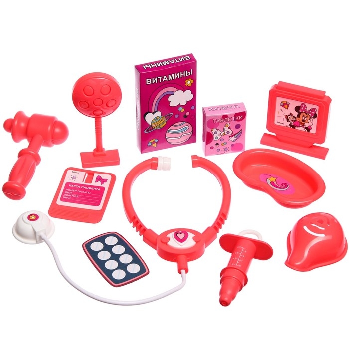 Набор доктора, Минни Маус, в коробке Набор доктора, Минни Маус, в коробке