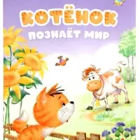 Книга &laquo;Котёнок познаёт мир&raquo;, 16 стр., Коваль Т. Л.