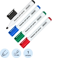 Набор маркеров для белых досок Attache Accent 4 цвета, кругл.наконеч, 1-5мм