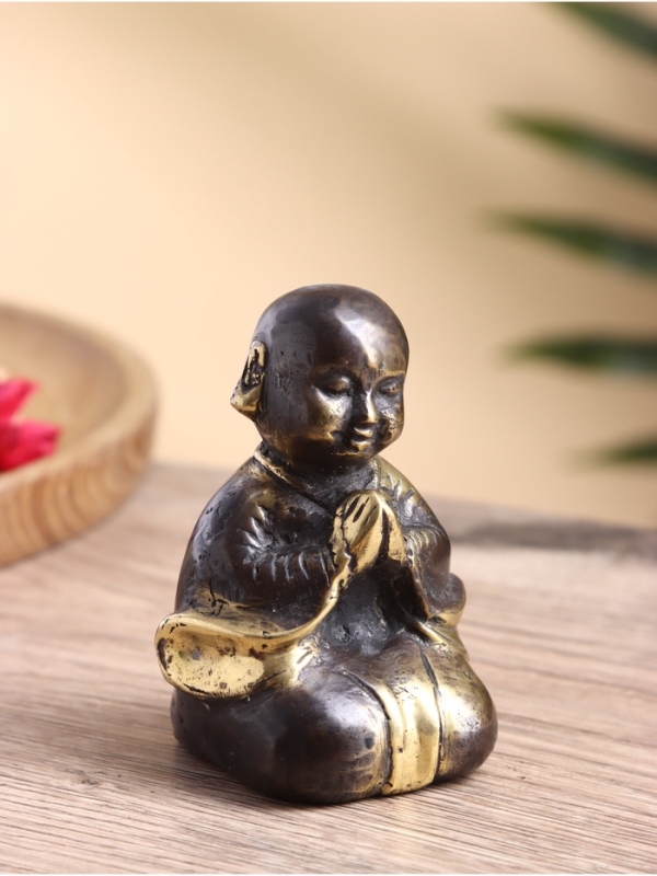 Сувенир бронза  Сувенир бронза "Монах" 6х6х9 см