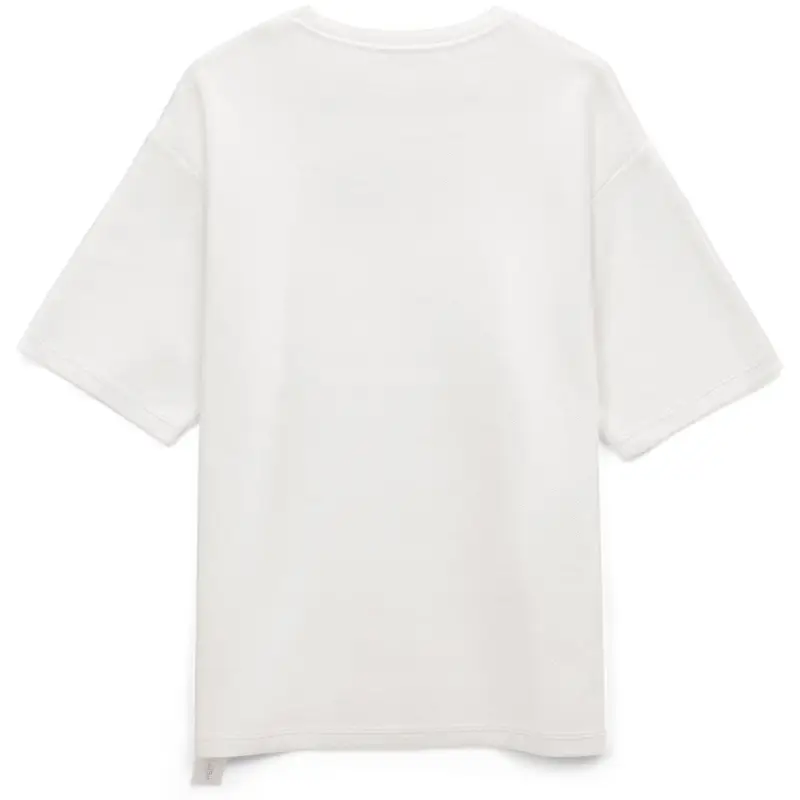 Джемпер с коротким рукавом Siluetti Volumica, молочно-белый, размер XS/S