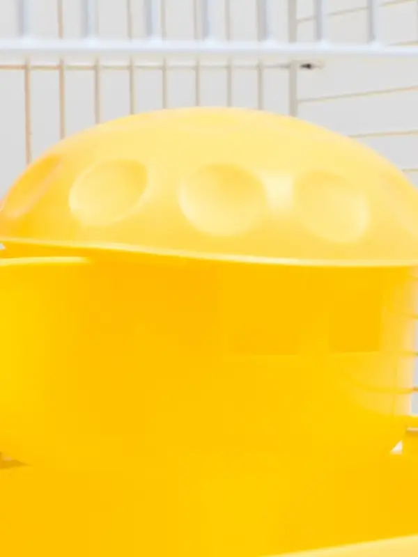 Клетка для грызунов &laquo;Пижон&raquo;, 23&times;17&times;26 см, эмаль, жёлтая