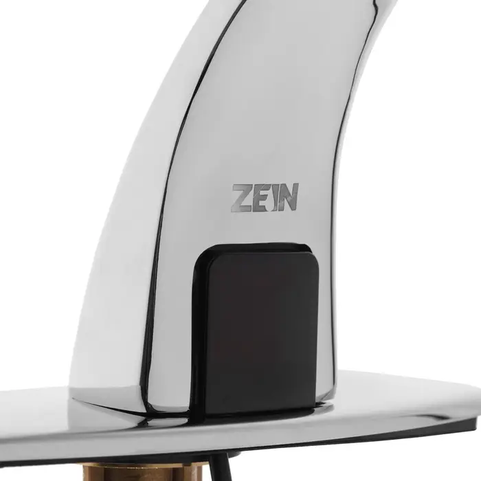 Смеситель для раковины ZEIN ZC-012, сенсорный, латунь, хром