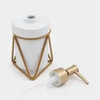 Дозатор для мыла SAVANNA &laquo;Геометрика&raquo;, 250 мл, на подставке, белый