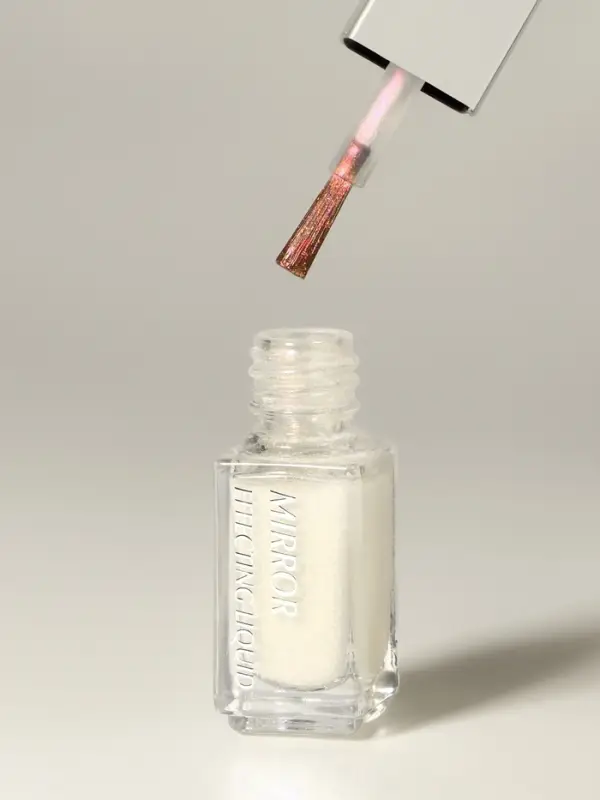 Жидкая втирка для ногтей, 5 мл, персиковая