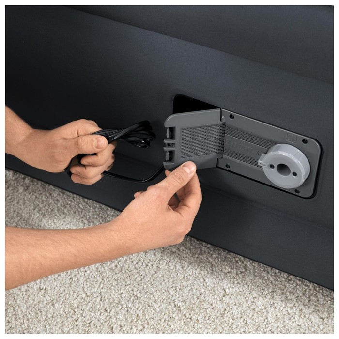 Кровать надувная Fortech, 203 x 152 x 46 см, со встроенным электронасосом, 69075 Bestway Кровать надувная Fortech, 203 x 152 x 46 см, со встроенным электронасосом, 69075 Bestway