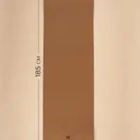 Коврик для фитнеса и йоги Sima-Land Home, нескользящий, с чехлом, 185&times;61&times;0.6 см, пробка, коричневый
