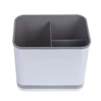 Подставка для столовых приборов тм VETTA, 14,9x10x13,5см, полипропилен, цвет белый