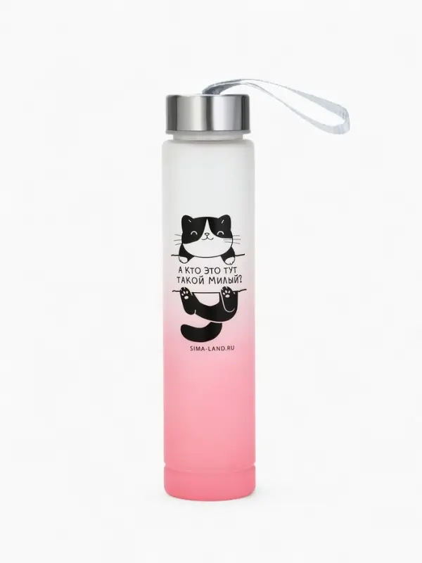Бутылка для воды пластиковая &laquo;Котя&raquo;, 300 мл