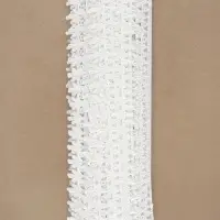 Кружево гипюровое, 20 мм, 14&plusmn;1 м, белое