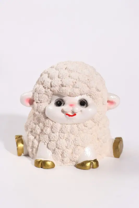 Фигурка &laquo;Овечка Бяша&raquo;, 6&times;7&times;6 см, полистоун