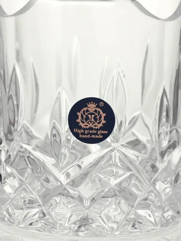 Стакан для виски Old Fashioned, 300 мл, с подставкой под сигару, стекло, прозрачный