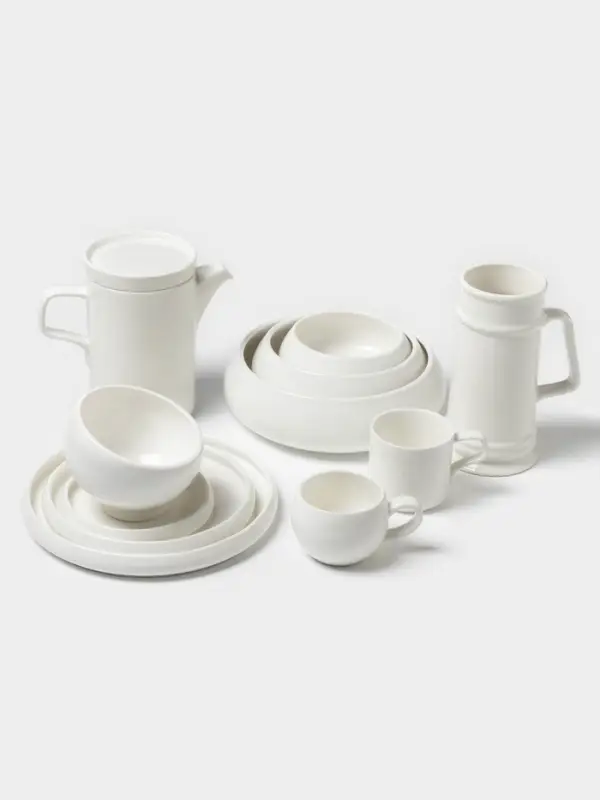 Кружка пивная Magistro OliveQueen, 750 мл, 13&times;10&times;18.5 см, фарфор, белая