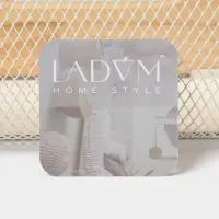 Корзинка универсальная LaDо́m &laquo;Половинки&raquo;, прямоугольная, с ручкой, 32.5&times;24.5&times;11.5 см, белая