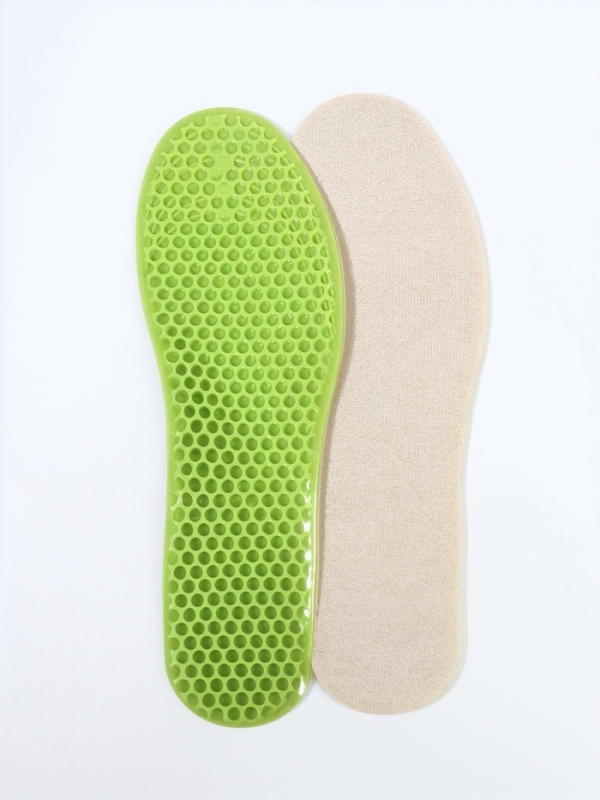 Стельки (полиэстер, силикон) универс 40-46р-р 29,5см (пара) серый пак SS Стельки (полиэстер, силикон) универс 40-46р-р 29,5см (пара) серый пак SS