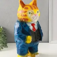 Копилка "Кот Тимофей" 35х22х15 см, рыжий Копилка "Кот Тимофей" 35х22х15 см, рыжий