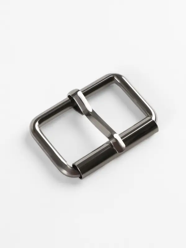 Пряжка проволочная, 3.9&times;2.7 см, 32 мм, 5 шт., цвет чёрный никель