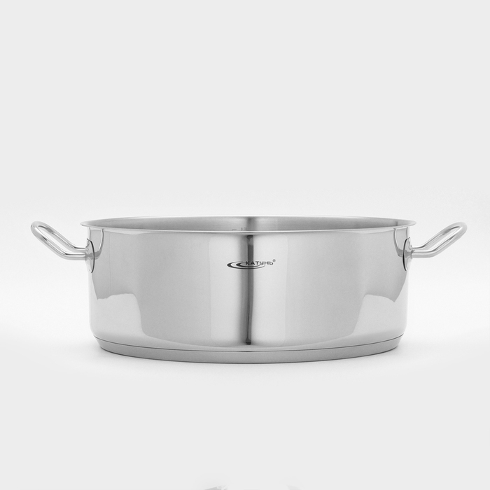 Кастрюля «Общепит», 8 л, d=34 см, h=12,2 см, капсульное дно, индукция Кастрюля «Общепит», 8 л, d=34 см, h=12,2 см, капсульное дно, индукция