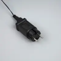 Гирлянда &laquo;Бахрома&raquo; 3&times;0.6 м, IP44, УМС, тёмная нить, 100 LED, свечение белое, мерцание, 24 В