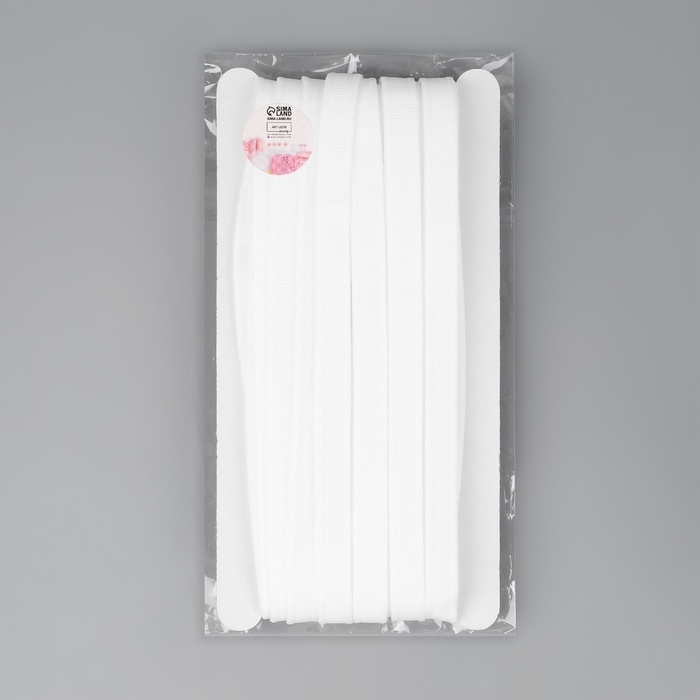 Лента тоннельная, бесшовная, 10 мм, 10 ± 0,5 м, цвет белый Лента тоннельная, бесшовная, 10 мм, 10 ± 0,5 м, цвет белый