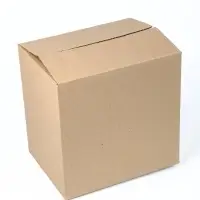 Коробка складная, бурая, для хранения и отправки посылок, 30&times;22&times;30 см