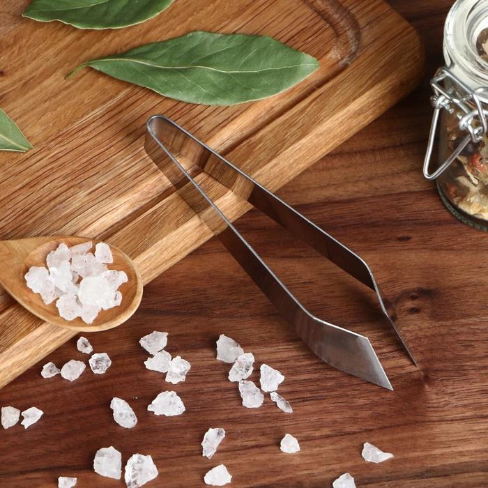 Пинцет кухонный «Премиум», 12х3 см, для удаления костей из рыбы Пинцет кухонный «Премиум», 12х3 см, для удаления костей из рыбы