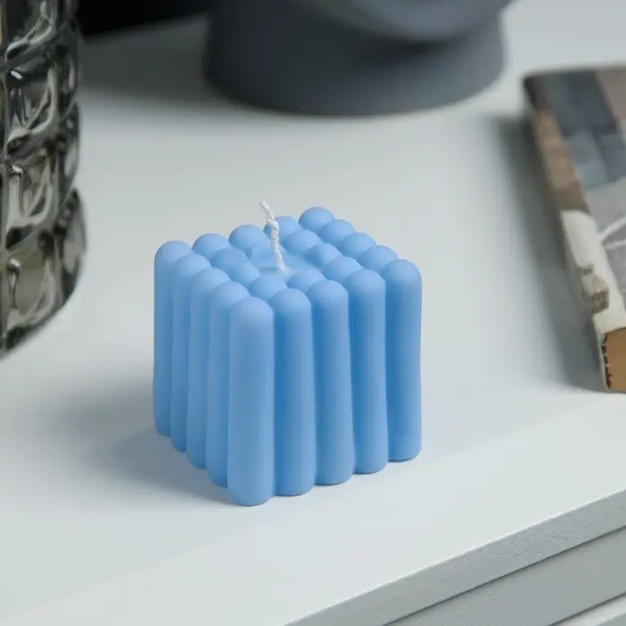 Светодиодная фигура &laquo;Куб&raquo; 5&times;5 см, от батареек AG13&times;3, свечение тёплое белое