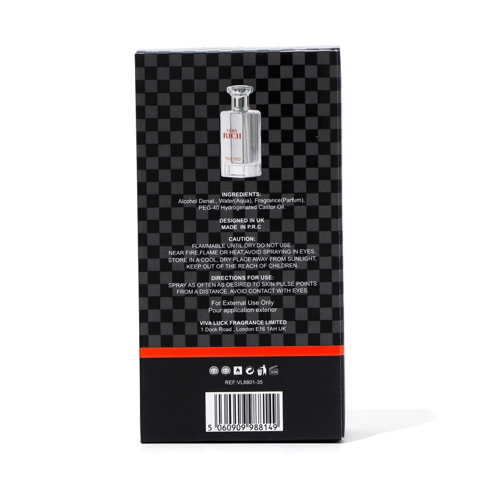 Туалетная вода мужская Very Rich, 100 мл Туалетная вода мужская Very Rich, 100 мл