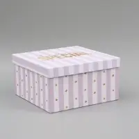 Набор подарочных коробок 10 в 1 &laquo;Звезды&raquo;, 10.2 &times; 10.2 &times; 6‒28.2 &times; 28.2 &times; 15 см