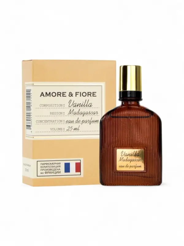 Парфюмерная вода женская Amore & Fiore Vanilla Madagascar, 25 мл Парфюмерная вода женская Amore & Fiore Vanilla Madagascar, 25 мл