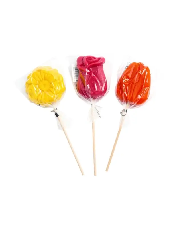 Карамель леденцовая "Цветы Botanical" на палочке, 30 г