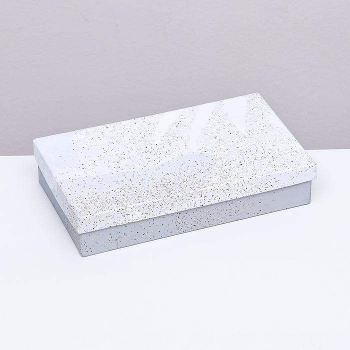 Подарочная коробка прямоугольная Подарочная коробка прямоугольная "Брызги", 23,5 х 13,5 х 4,5 см