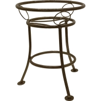 Подставка для цветов 'Пион', 1 г., бронза, 1/1, Ц6