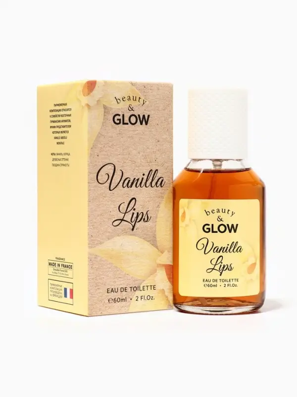 Туалетная вода женская Beauty&Glow Vanilla Lips, 60 мл
