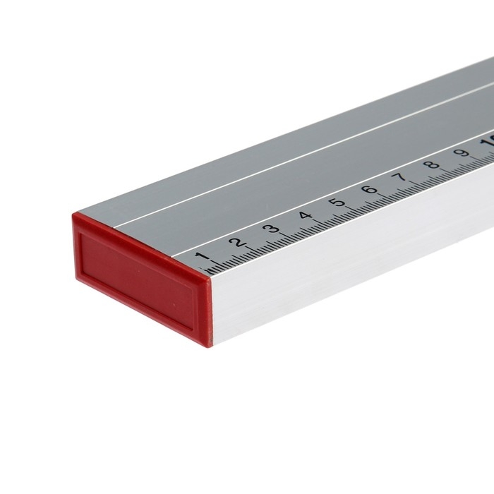 Уровень алюминиевый ЛОМ, 2 глазка, линейка, 800 мм Уровень алюминиевый ЛОМ, 2 глазка, линейка, 800 мм